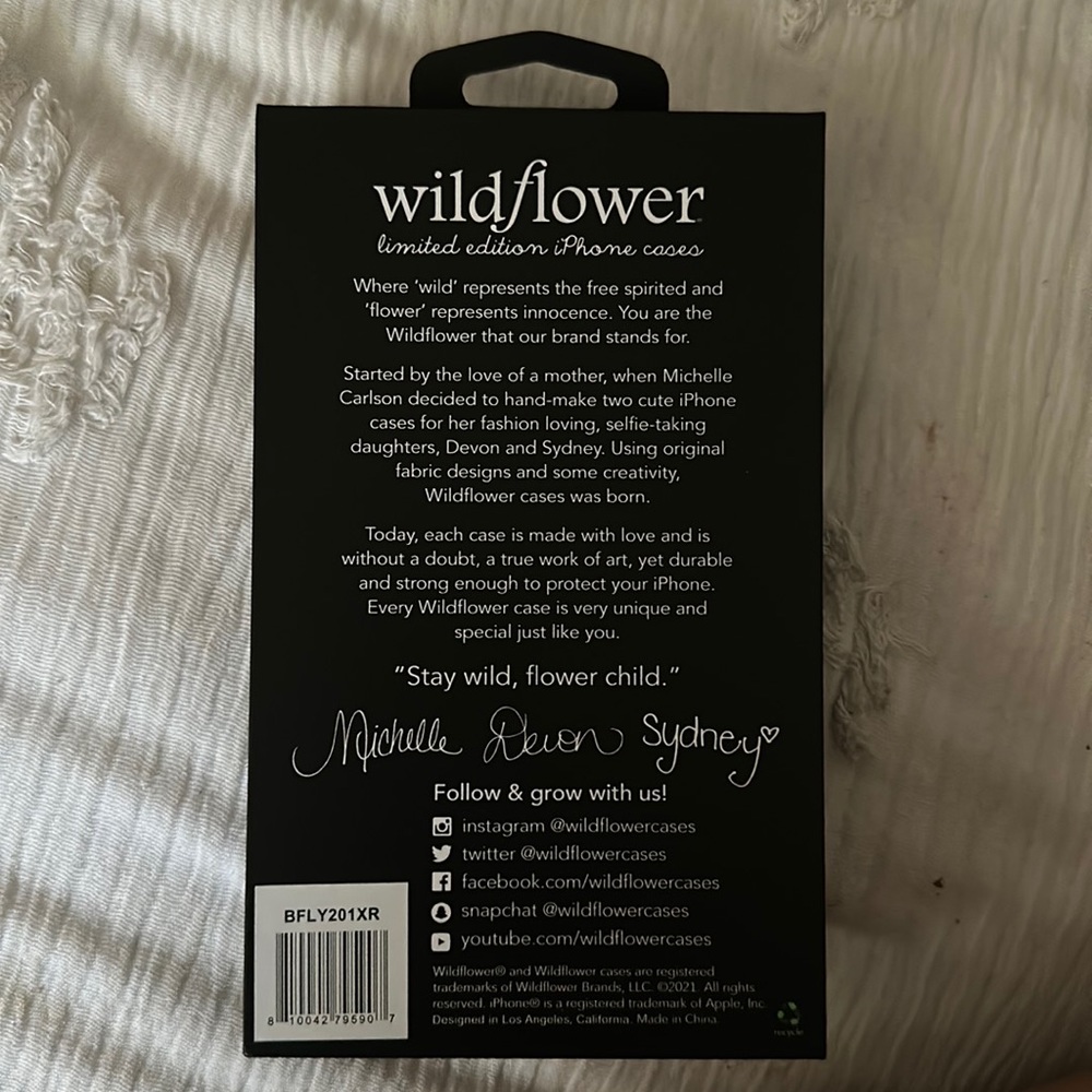 Wildflower phone case